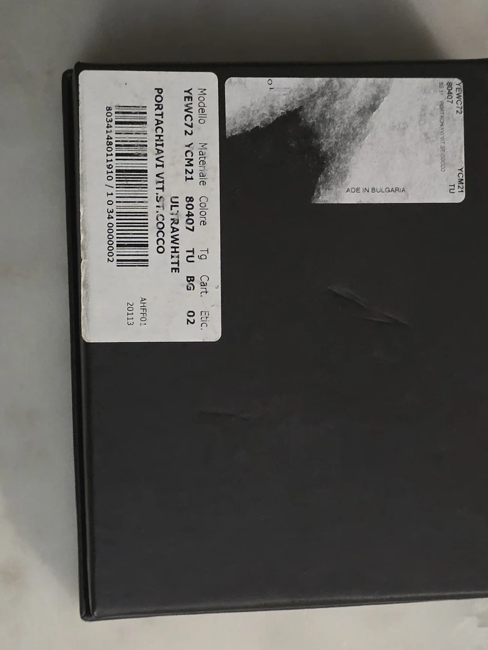 Emporio Armani Men's Black Accessories Gift Box-5.75
